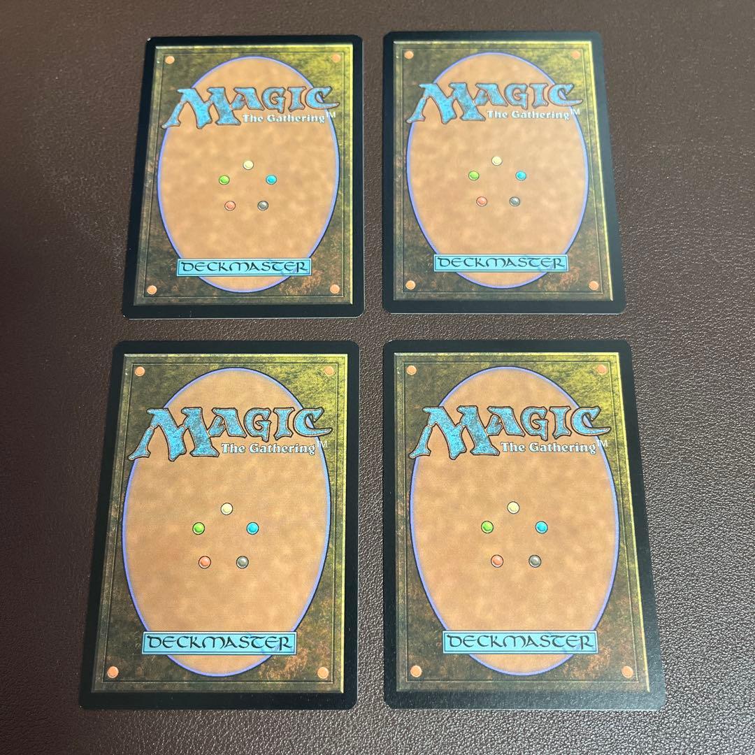 新緑の地下墓地　旧枠英語版4枚セット