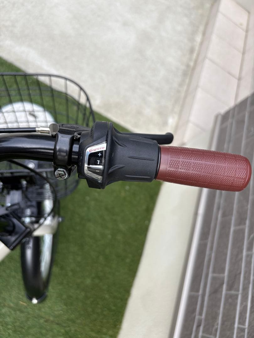 【引き取り限定】◾️美品◾️ オートライト 折りたたみ自転車 6段変速