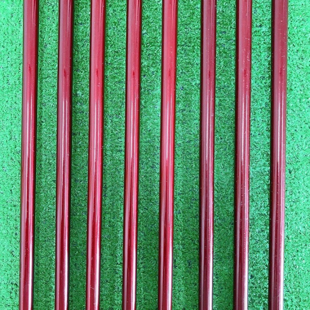 チ85★テーラーメイド R9 MAX 8本アイアンセット S 純正 Motore