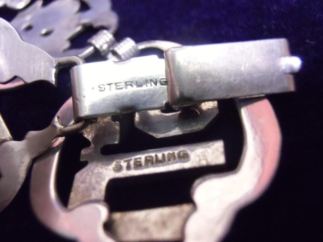 ★アメリカ軍＊陸軍＊航空隊＊銀のブレスレット（実物）