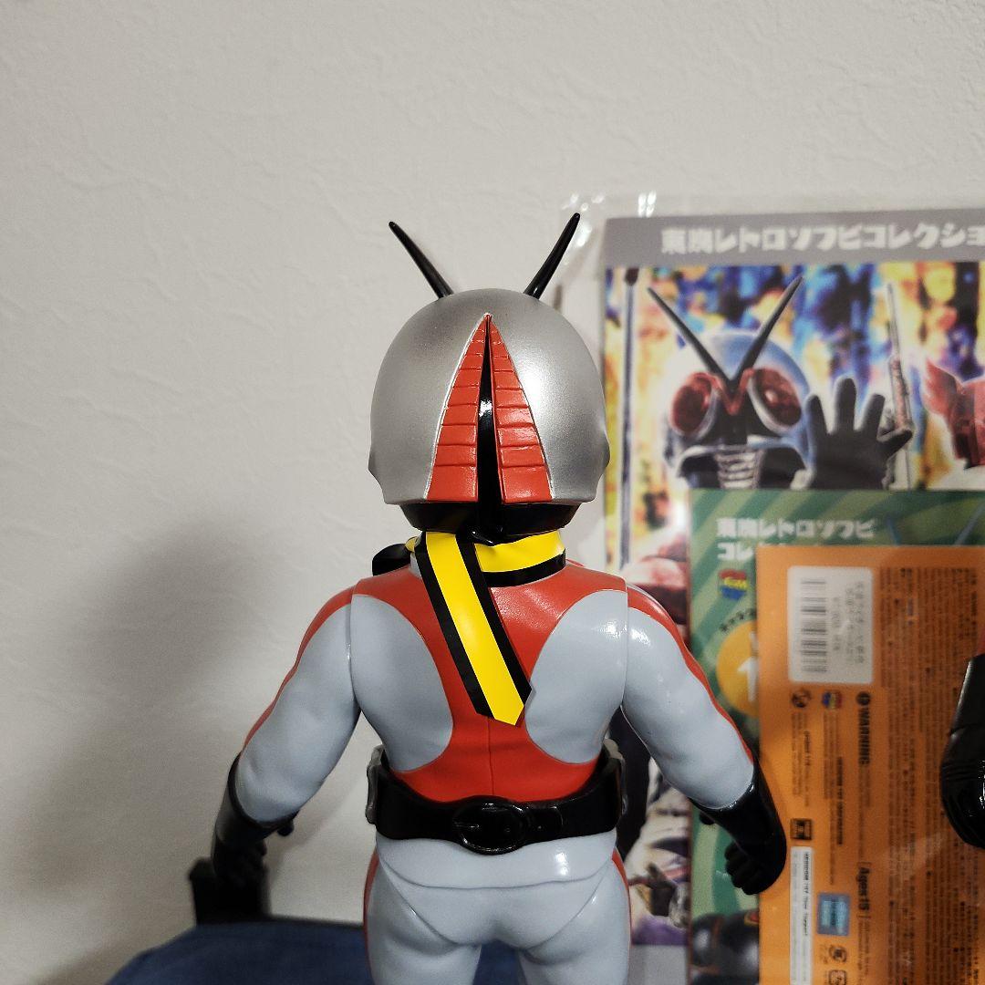 東映レトロソフビコレクション　ライダーX　ライダーX新色　2体　セット