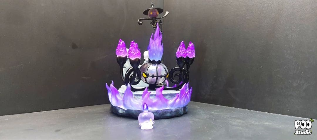 【在庫確認必須】シャンデラ 進化ライン フィギュア 海外限定 ライトアップ