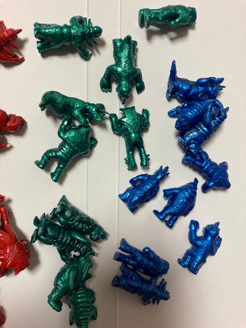 当時物ウルトラマン 怪獣 マグネット消しゴム 38個 セアーズ ビルガモ エレキ