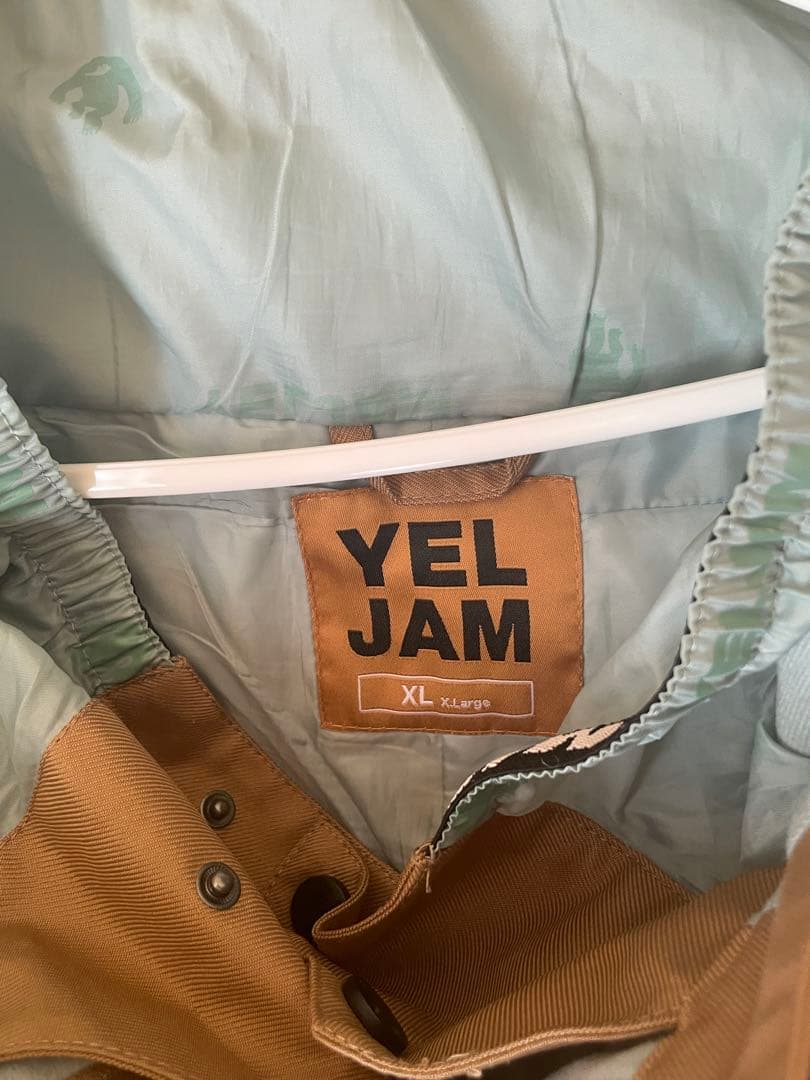 YEL JAM カラーブロックジャケット XL