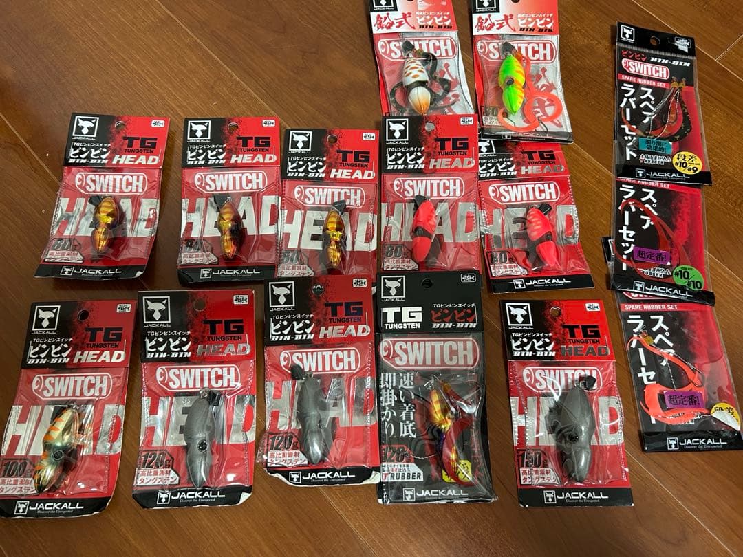 JACKALL（ジャッカル）ビンビンスイッチヘッドなど12個セット80〜150g