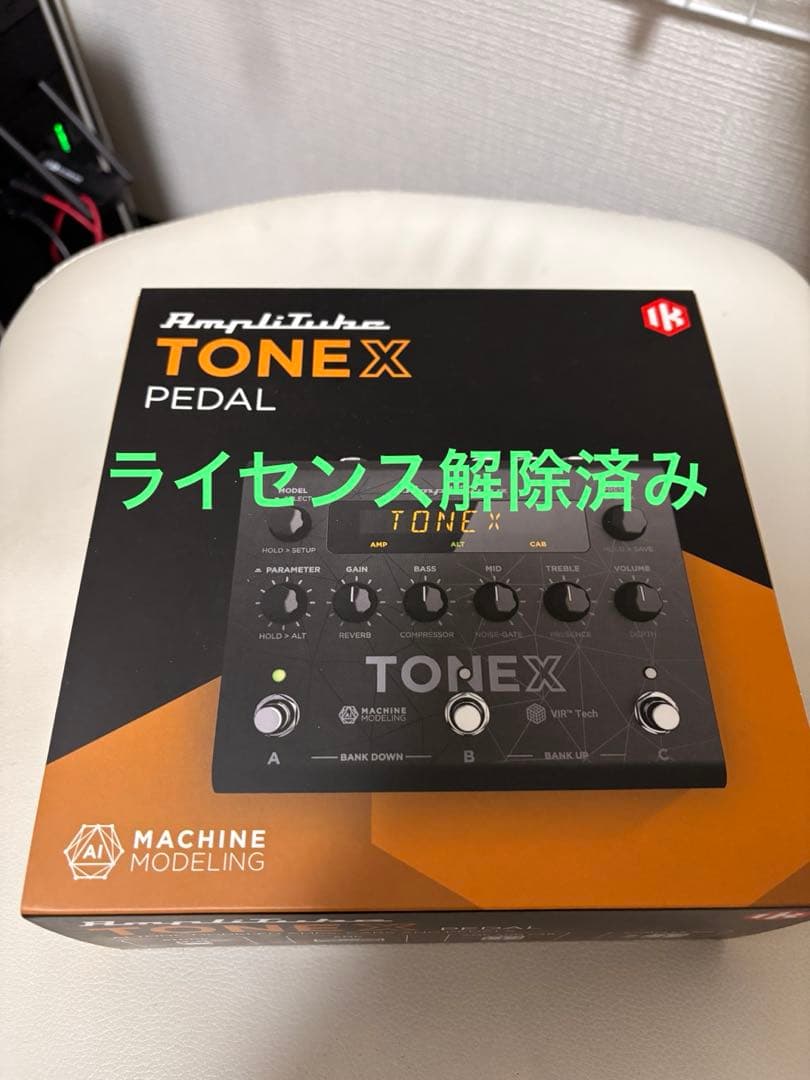 TONEX PEDAL ライセンス解除済み　美品