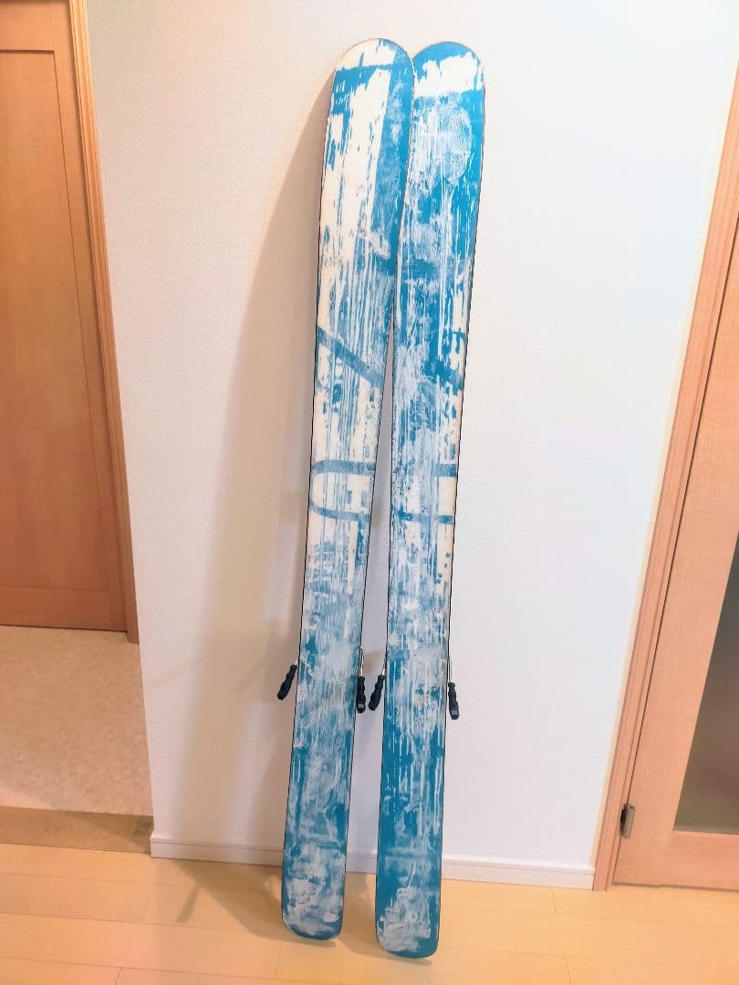 ZUMA　パウダー用スキー板173cm　ビンディング付　パウダー　フリースキー