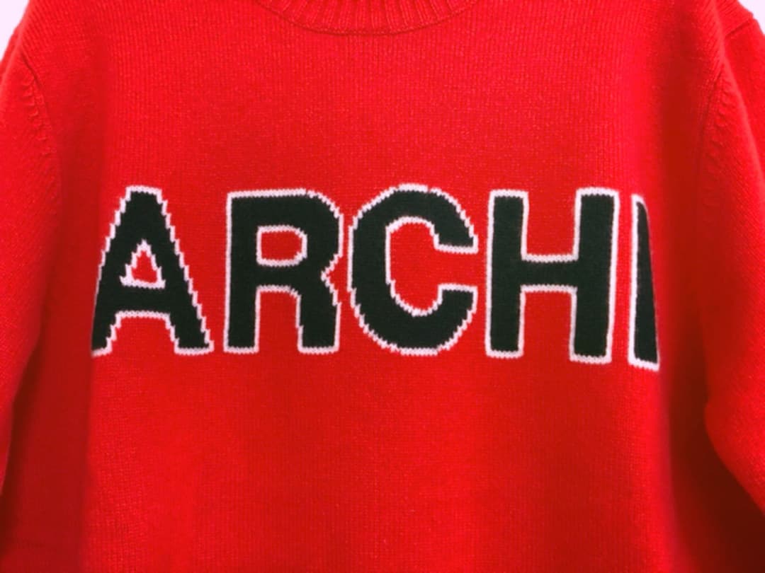 archivioカシミア100%メンズセーター