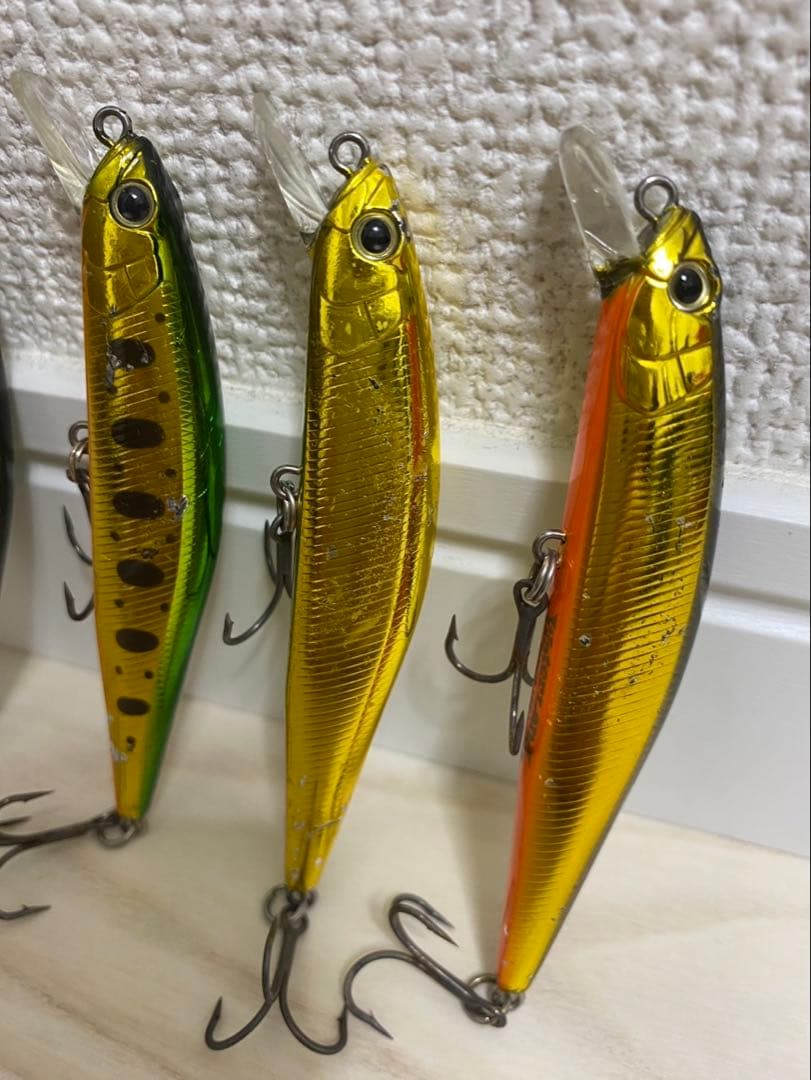 6個セット　ヤマメカラー他　ウォーターランド　ジャークソニック90 村田基