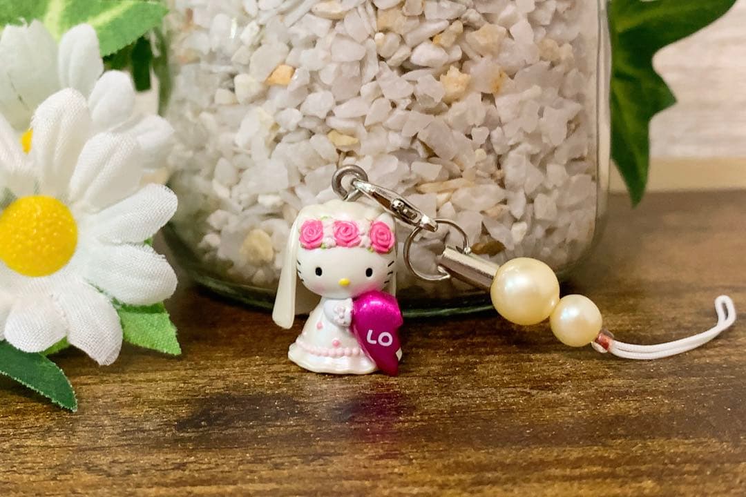 ☆レア☆ご当地キティ　軽井沢限定　ウェディング　ストラップ