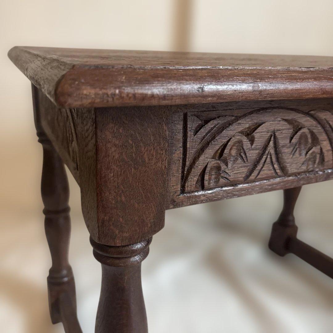 イギリスアンティーク　テーブル　木製