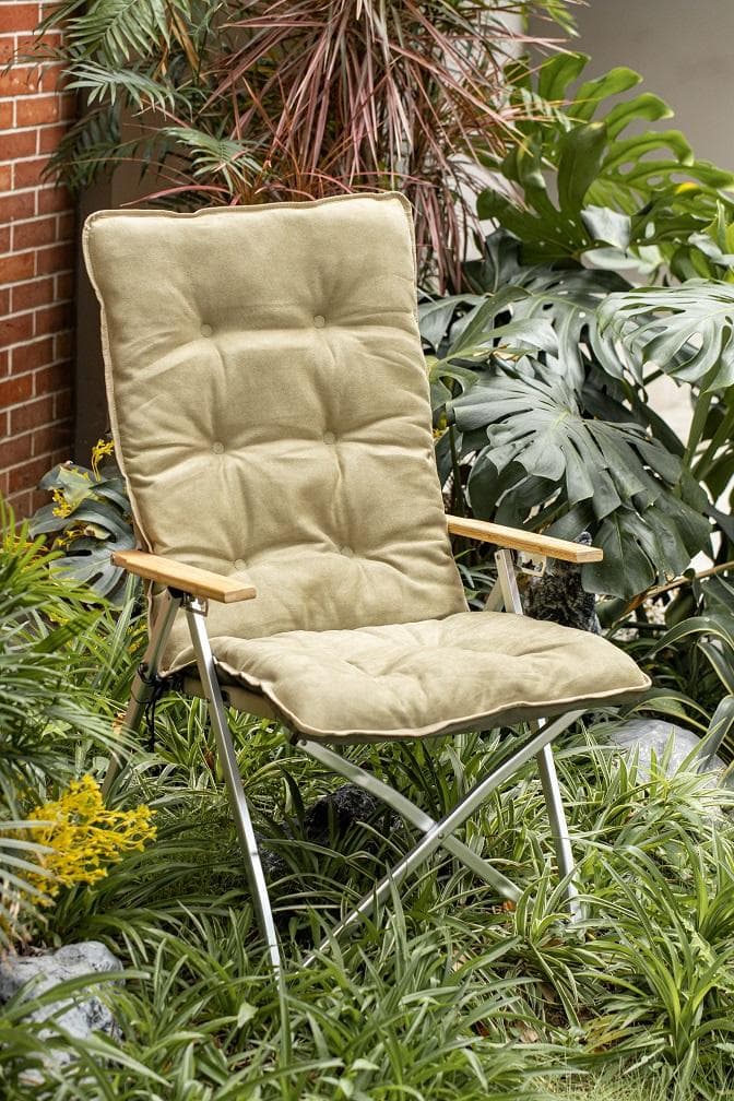 Simpleme OW-58AB-P リクライニングチェア クッション付