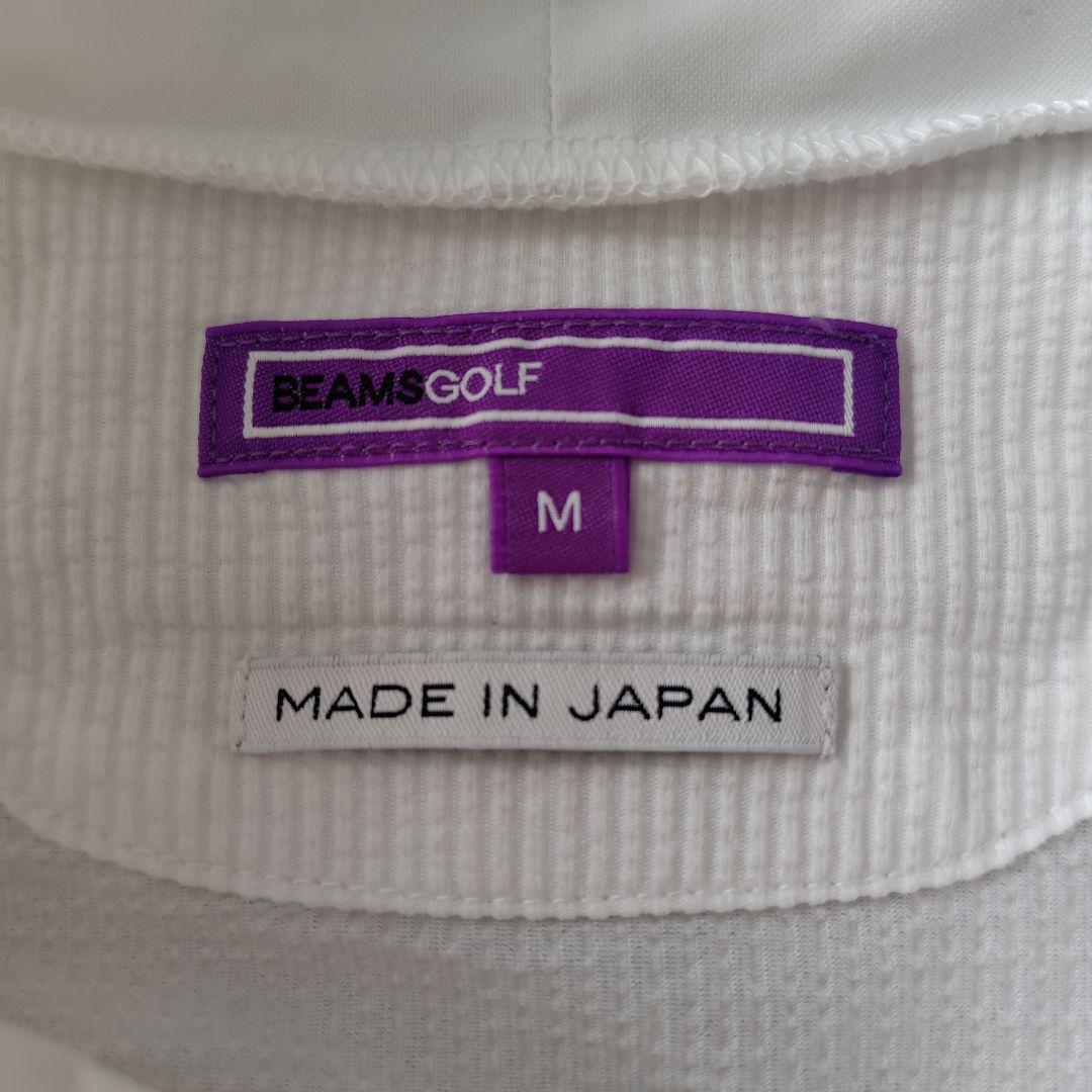 BEAMS GOLF ホワイト カットソー