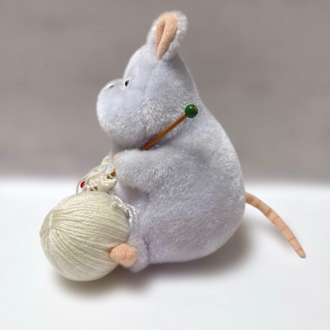 千と千尋の神隠し 坊ネズミ ぬいぐるみ　毛糸玉