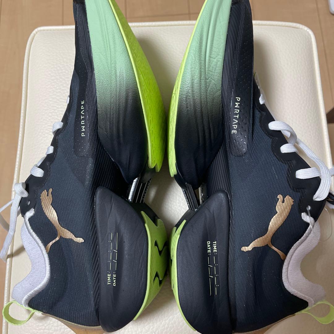 Puma ニトロエリート2グリーン25.5