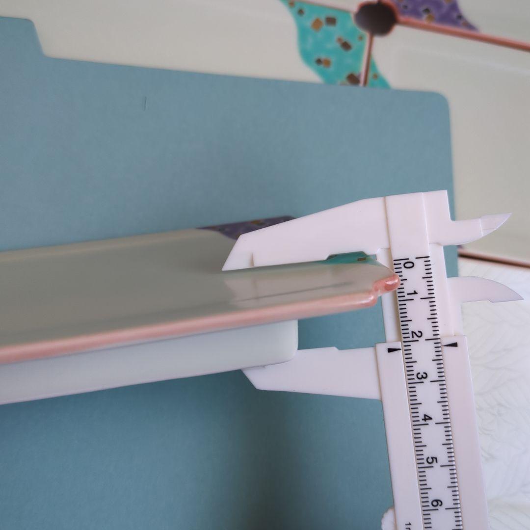 有田焼　華楽窯　花と波の溝が綺麗な青紫装飾の陶磁器皿6枚セット