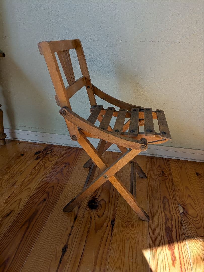 アンティークフォールディング チャイルドチェア