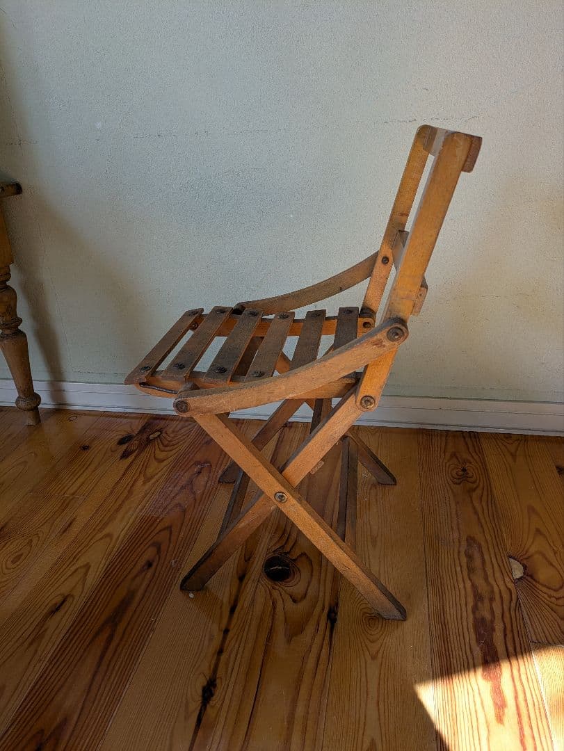 アンティークフォールディング チャイルドチェア