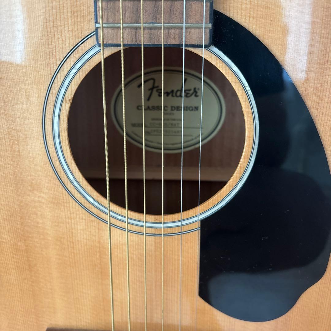 Fender アコースティックギター ギターケース、ギタースタンド付き