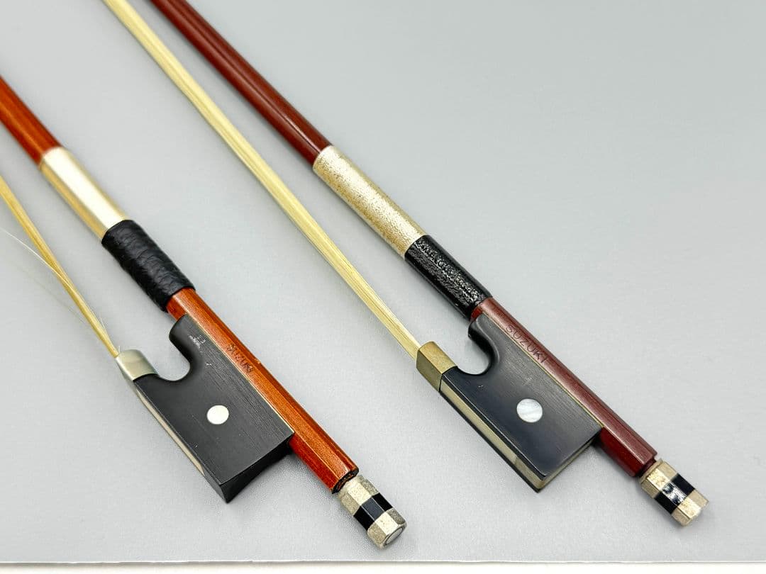 左下 スズキ バイオリン 1/2 バイオリン No.200 2001 弓ケース付