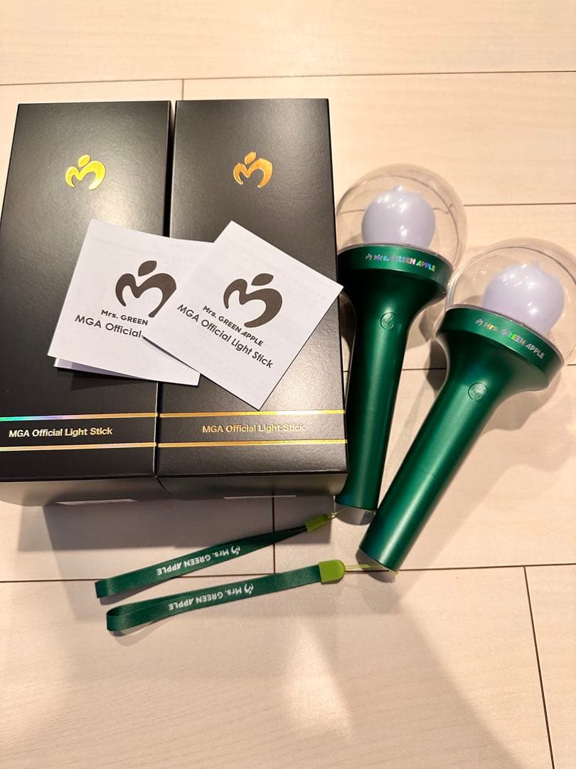 ミセスグリーンアップル 公式ペンライト バベルの塔 ライトスティック 2本