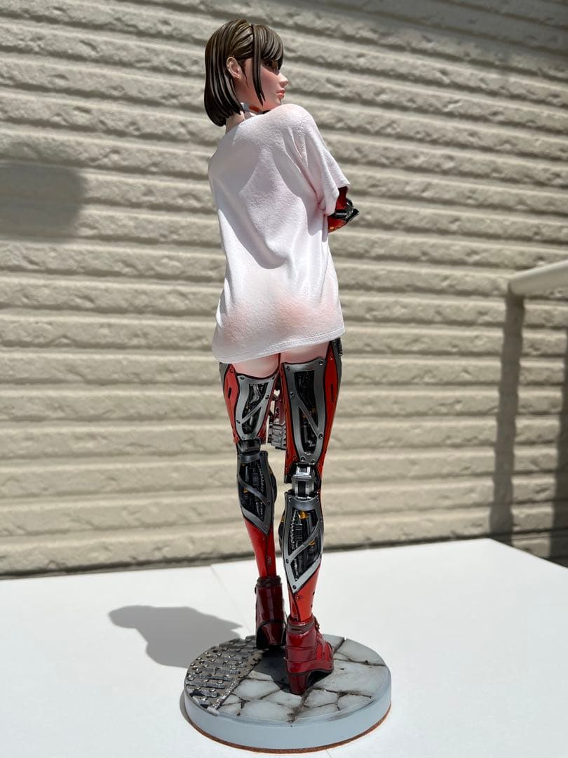 ガレージキット改造完成品　サイズ大　サイボーグ