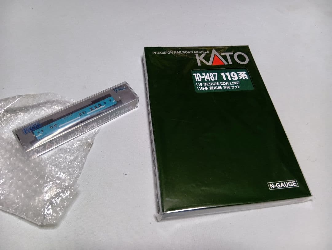 KATO 10-1487 119系3両セット＋クモユニ147＝4両セット