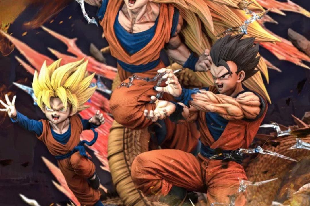 【新品】ドラゴンボール スーパーサイヤ人 フィギュア ガレージキット