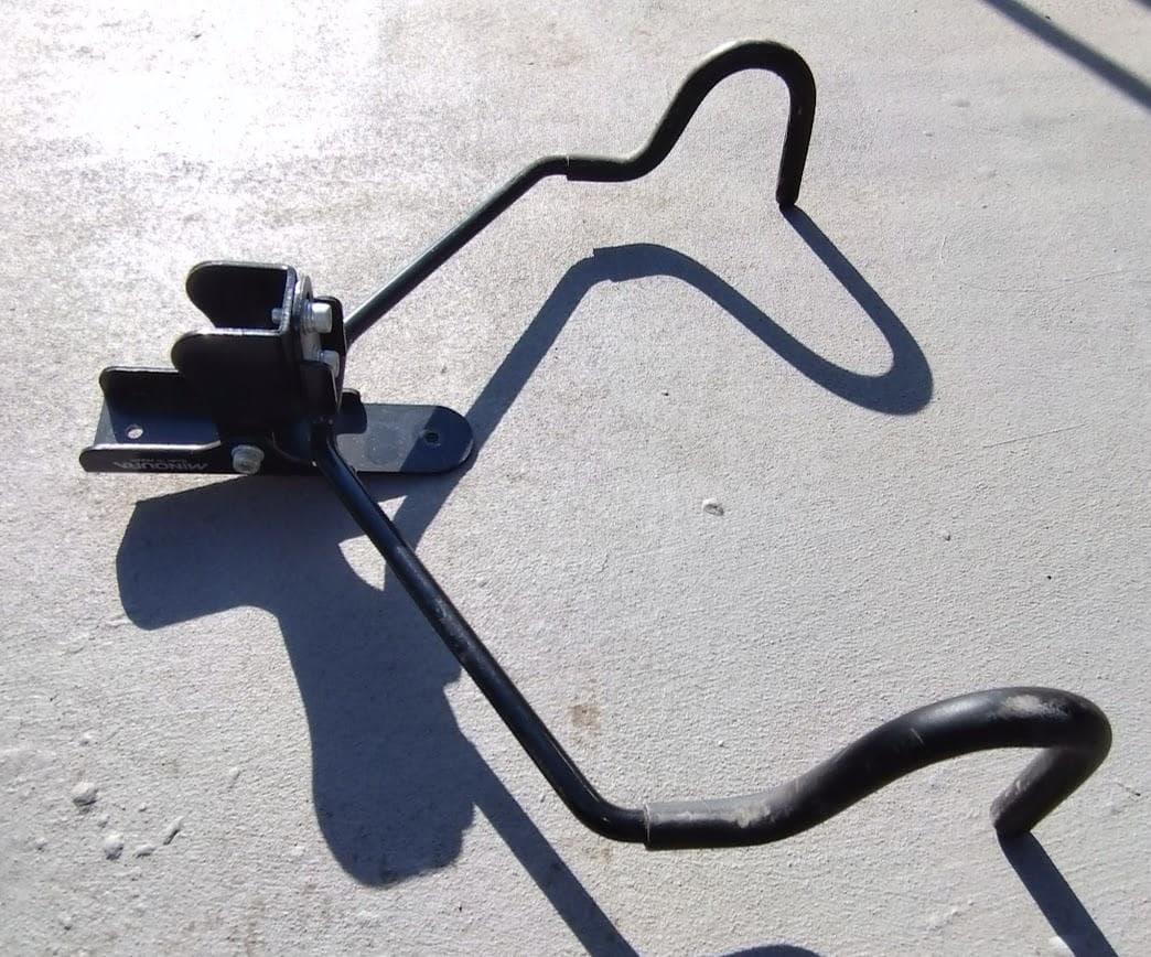 ミノウラ　ローラー台＆バイクラック、 トピーク　ミニモーフ　軽ポンプ