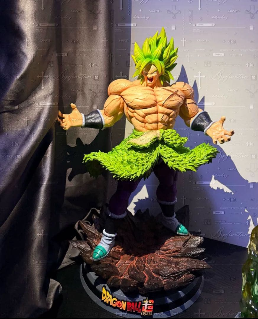 ドラゴンボール ブロリー ガレキ ガレージキット スタチュー X③⑤