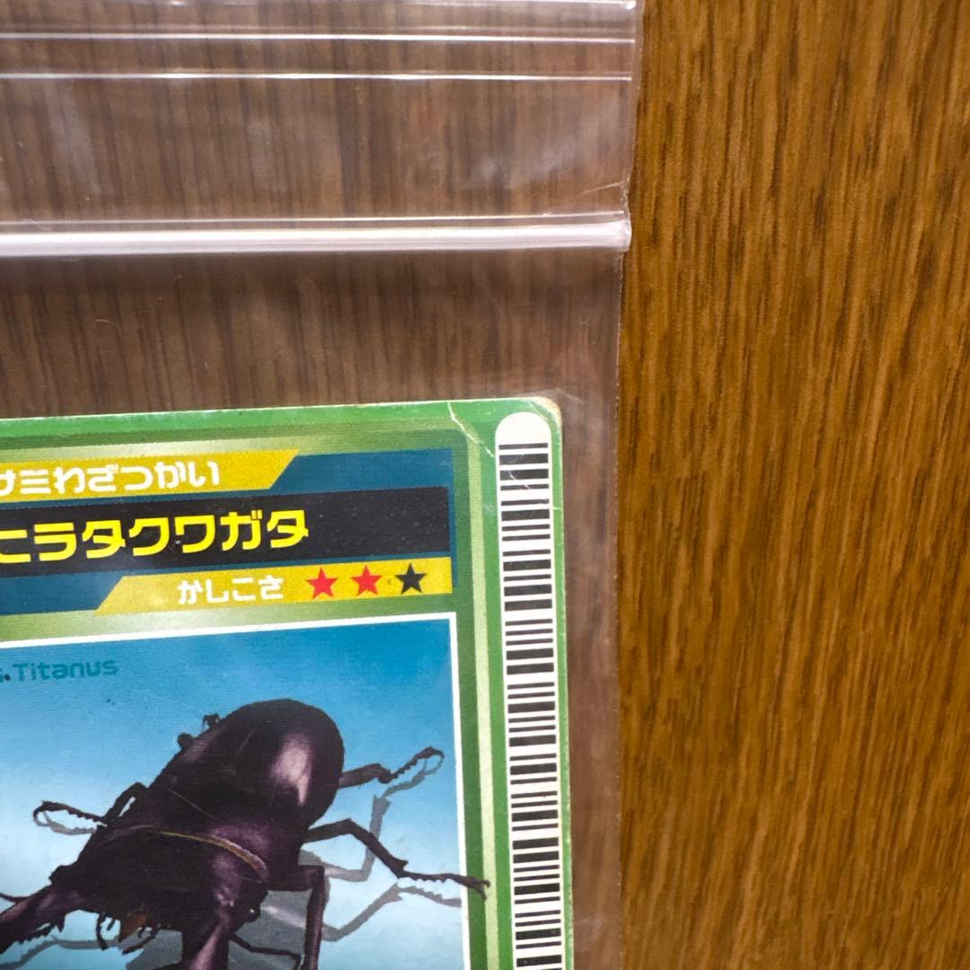 ムシキング ロケテスト ヒラタクワガタ 希少レア