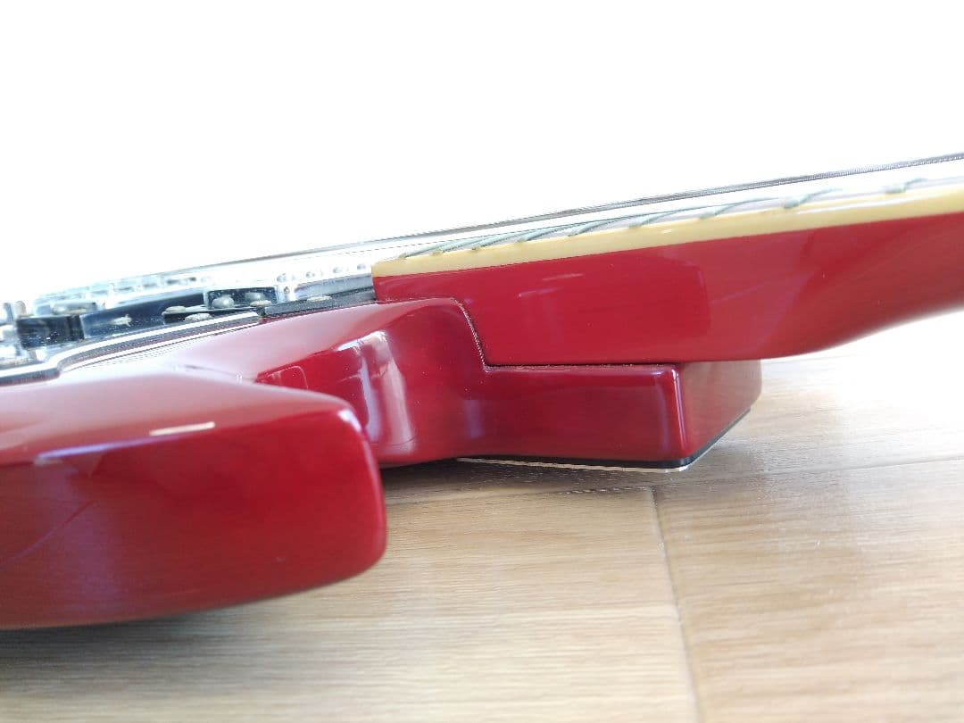 中古 Legend エレキギター 赤 ソフトケース付き