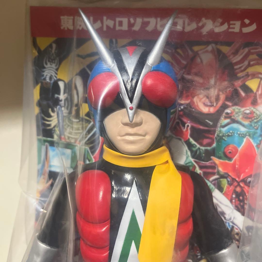 メディコムトイ製 東映レトロソフビコレクション デストロンライダーマン ソフビ