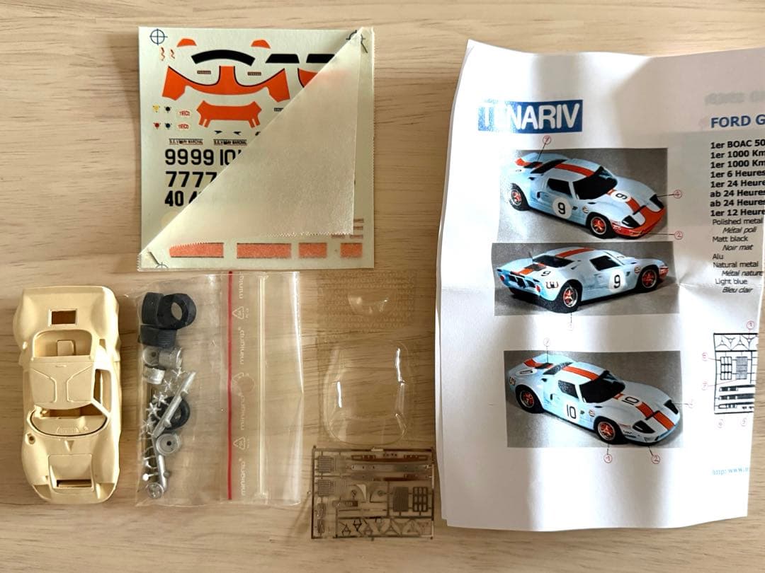1/43 キット テナリブ フォード GT40 GULF ルマン