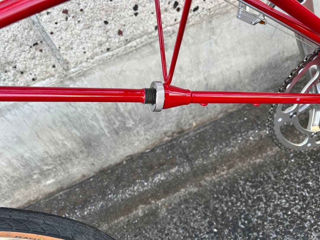 【即乗】ノーブランド（Alex Moulton風／TSR系？）再塗装 10速