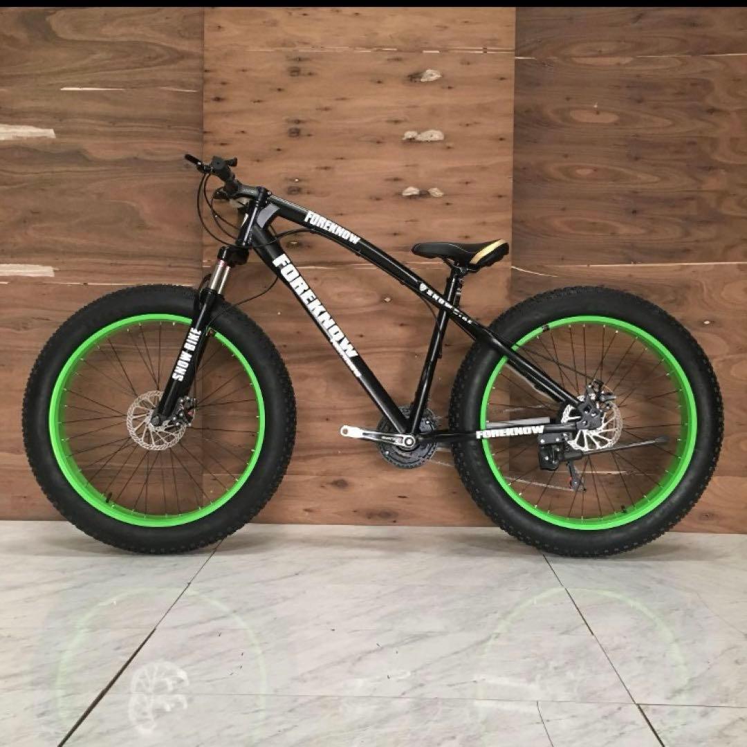 新品　ファットバイク　マウンテンバイク　自転車　BMX ビーチクルーザー