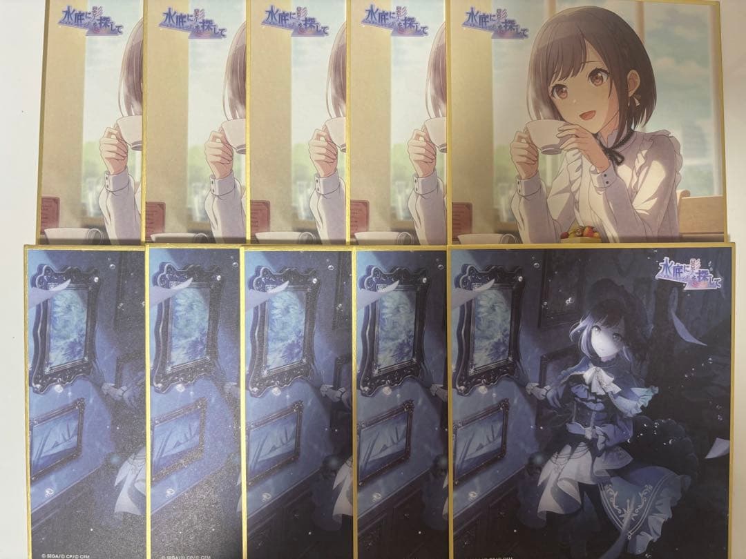 プロセカ 東雲絵名 色紙 40B 10点セット