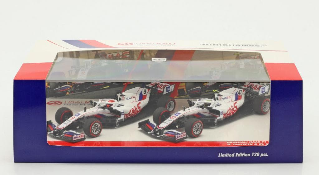 ミニチャンプス1/43 ハース VF-21 2021 #47 #9 2台セット