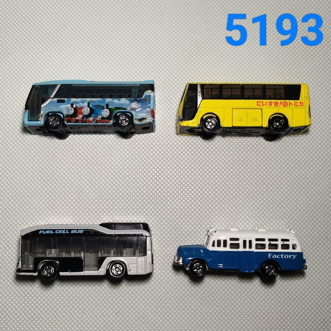 ★商談中★　5193 働く車 観光バス レジャーバス等 ４台セット ルース