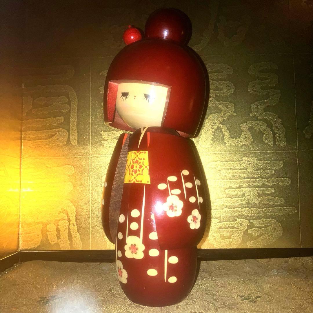 【超特級呪物】曰く付き　チョウピラコ様宿る可愛らしいコケシ人形　縁起物　開運