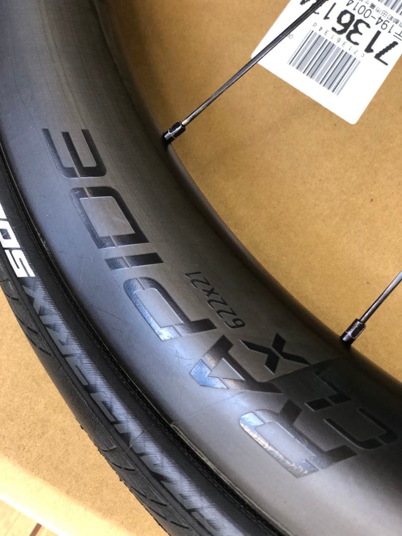 ROVAL RAPIDE CLX 1 フリーXDRホイールバック、スペアパーツ付