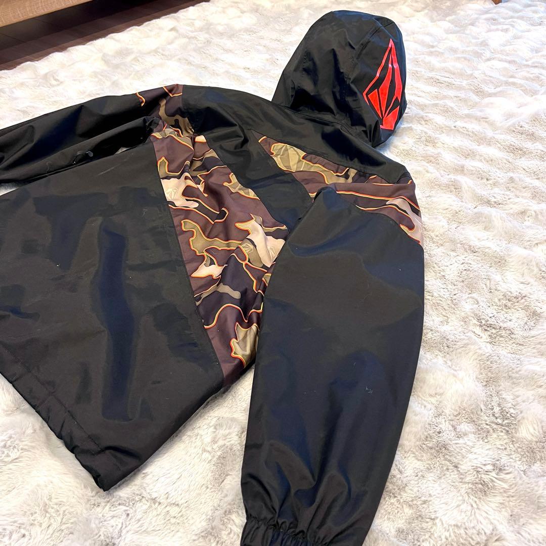 良好　VOLCOM ボルコム　スノーボードウェア　迷彩　カモフラ　M