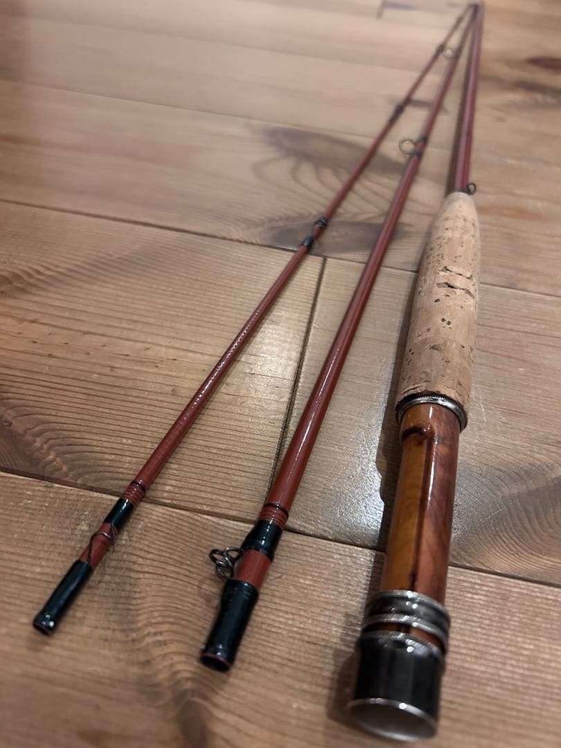 フライロッド　グラスロッド　6'7\
