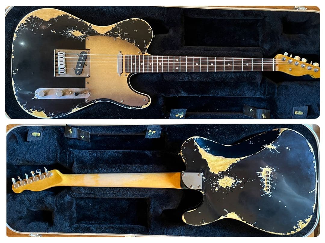 ⭐︎ハードレリックテレキャスタイプトップバインディング アルニコシングルコイル⭐︎