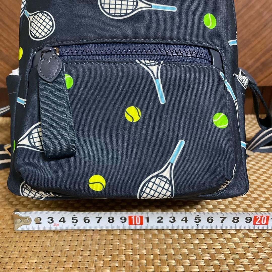 ケイトスペード　テニス柄リュック