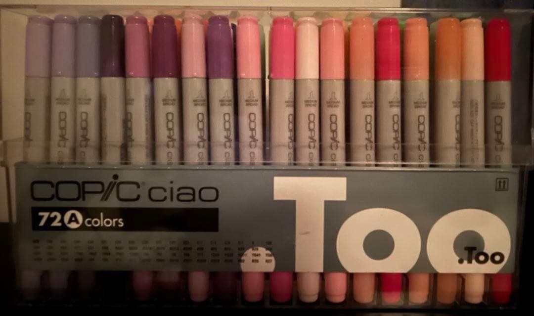 コピック72本セット＋21本