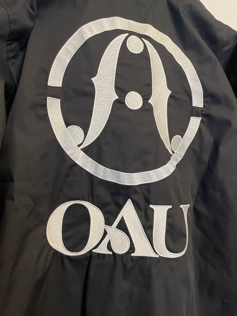 OAU ロゴ刺繍ブルゾン