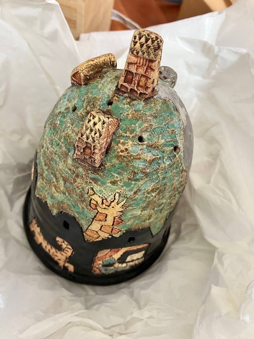 陶器　香炉　山本淳平