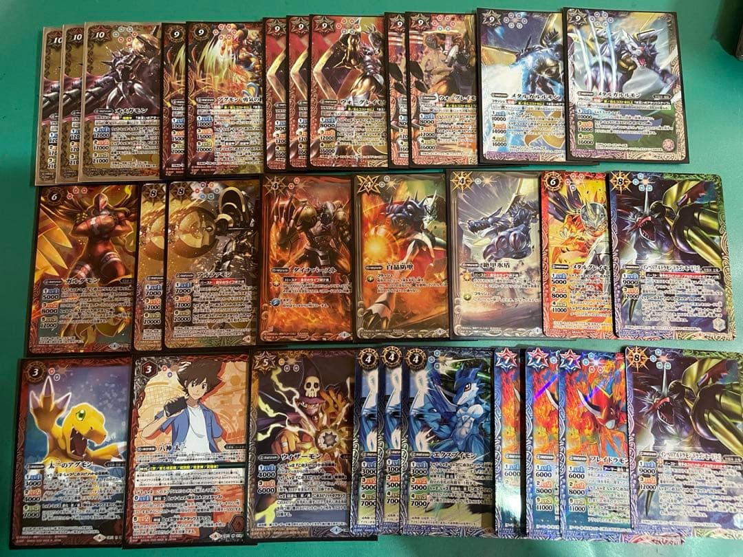 バトスピ　デジモンデッキ　まとめ　パーツ