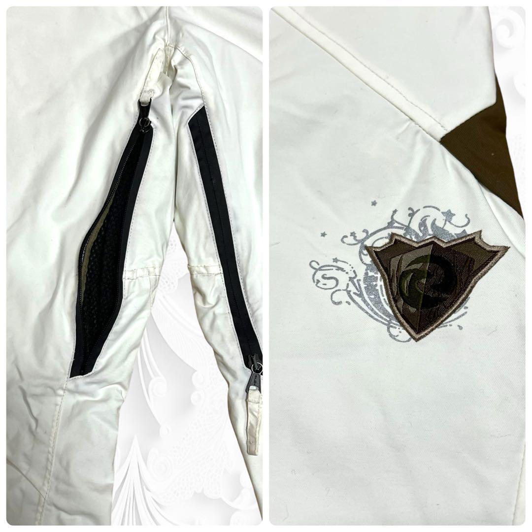 ROSSIGVOLロシニョール　スキーウェアパンツ　ロゴ　多機能　雪山